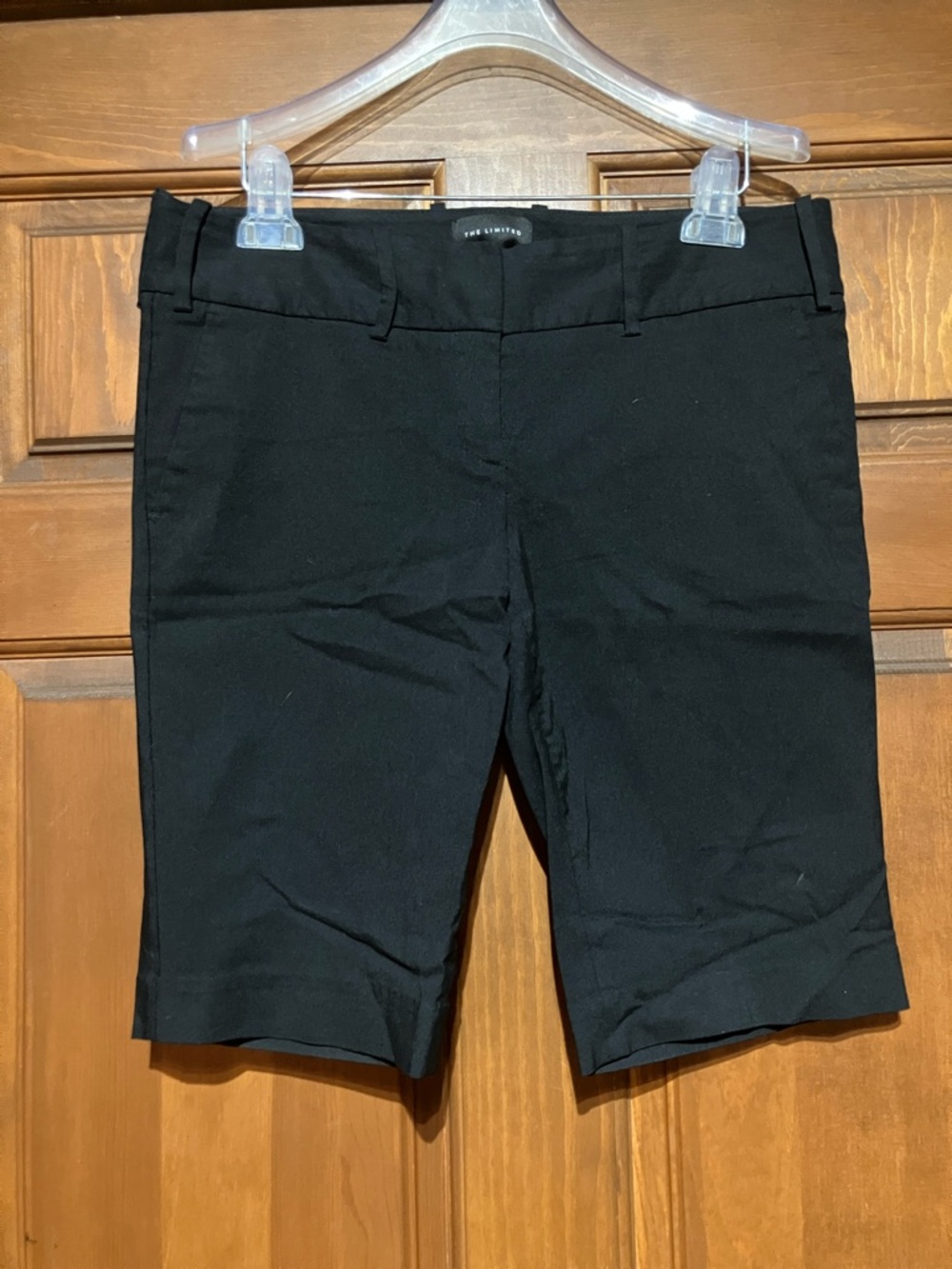 The Limited Black Women's Bermuda Shorts - Tailored Look